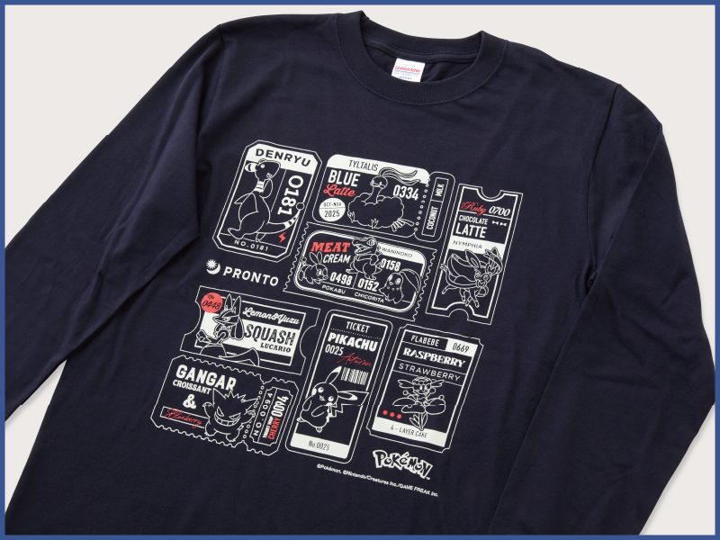 ポケモンオリジナルロングスリーブＴシャツ2