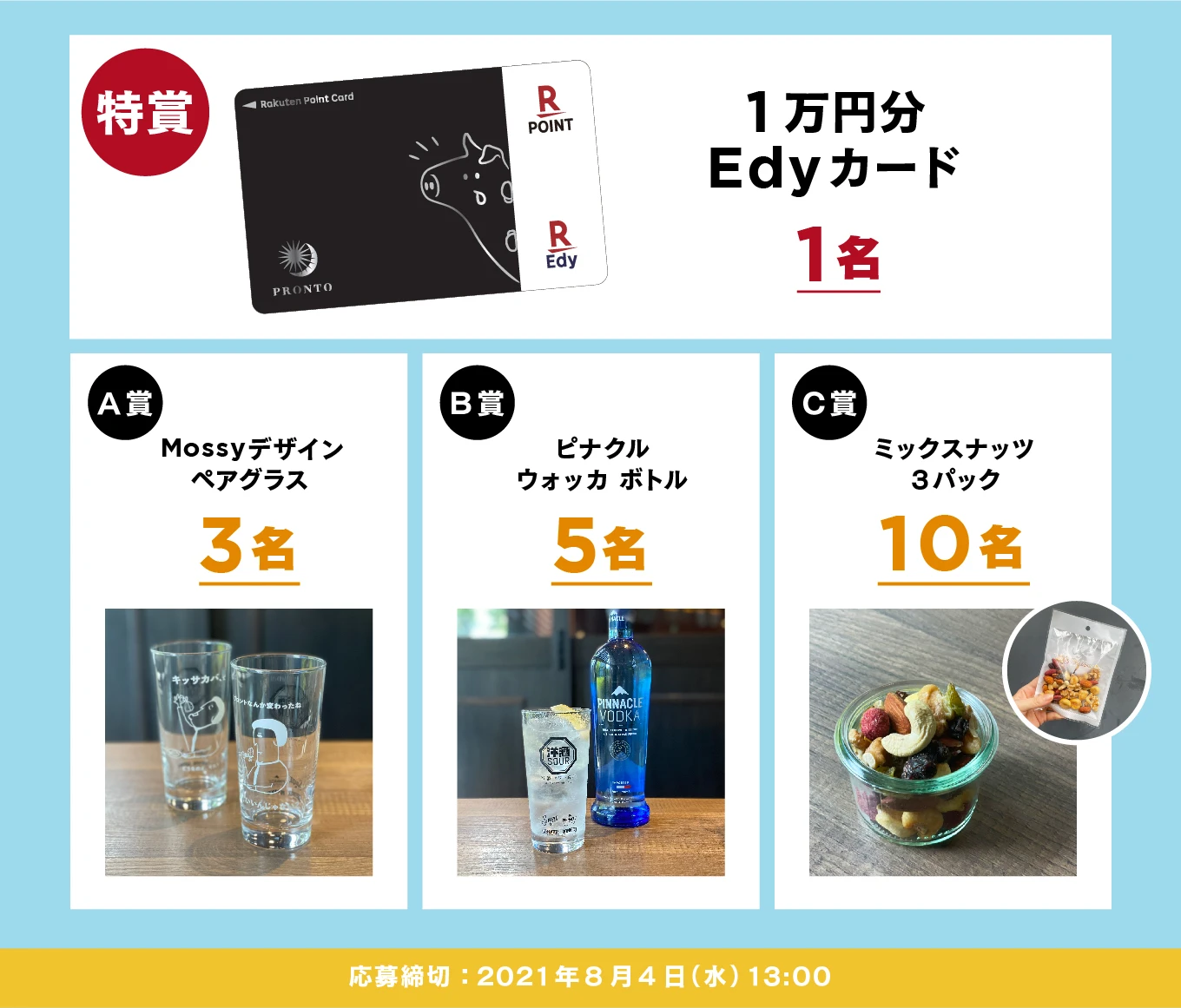 ＼1万円や夏の家飲みグッズが当たる！／プロント公式Twitterフォロー＆RTキャンペーン実施！7月15日～8月4日